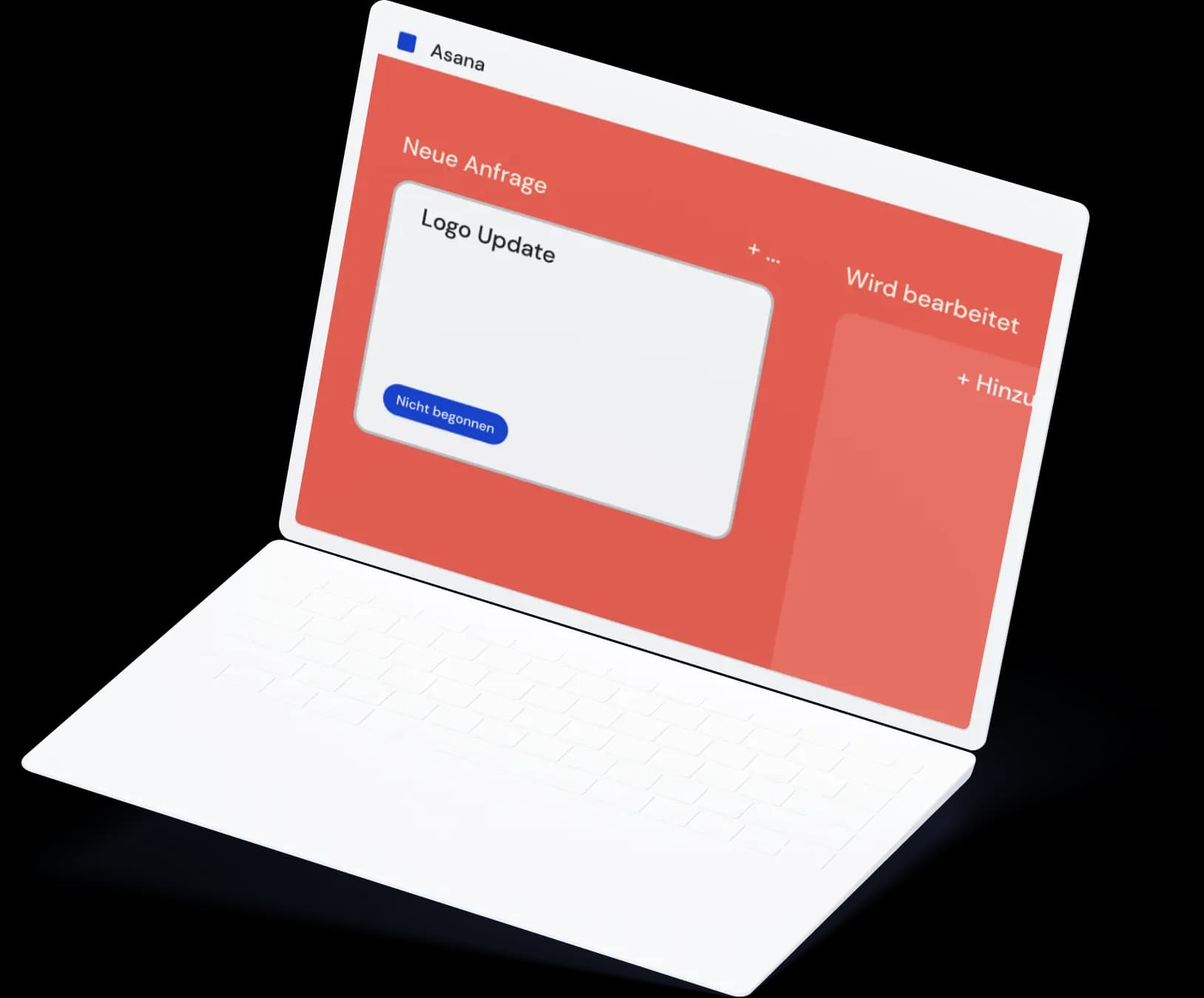 Laptop Asana Ticket